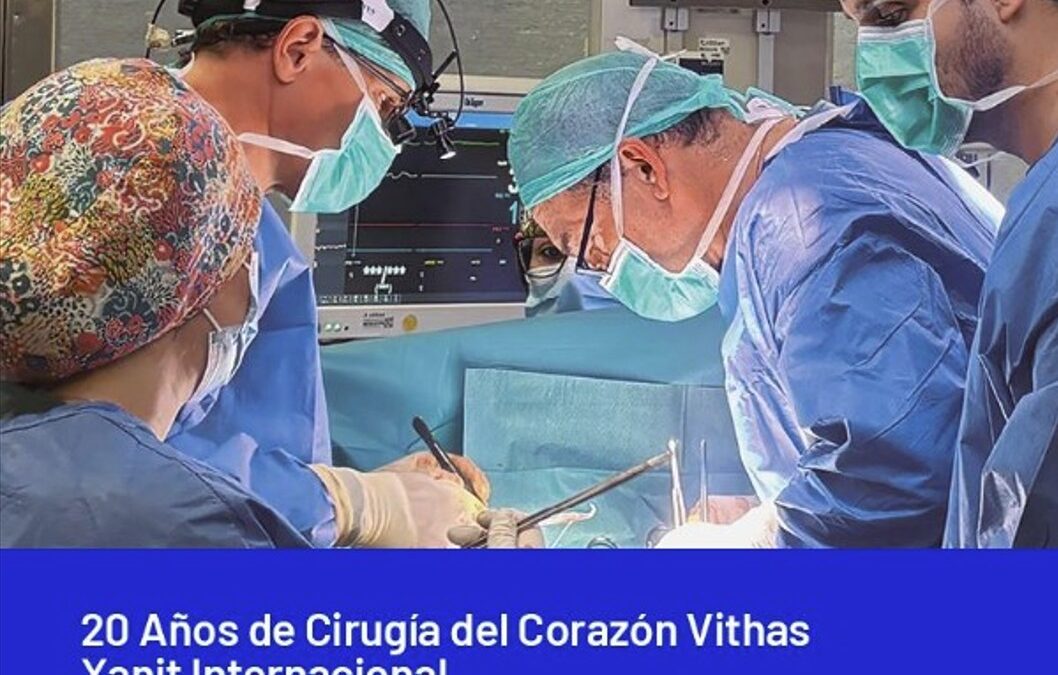 20 years of cardiac surgery at Vithas Xanit Internacional